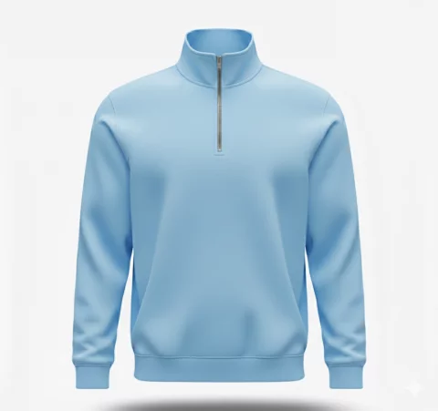 تي شيرت شتوي ميلتون عالي الكثافة بسوستة