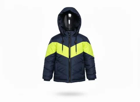 Waterproof School Jacket with Thermal Fiber Padding