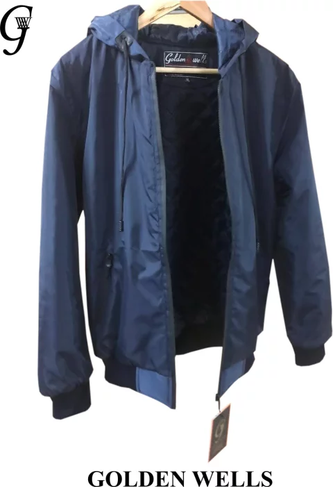 Waterproof jacket lined with thermal fiber