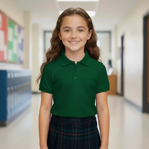 تيشيرت بولو مدرسي كلاسيكي للارتداء اليومي 5