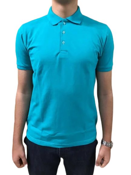 Half-sleeve polo shirt