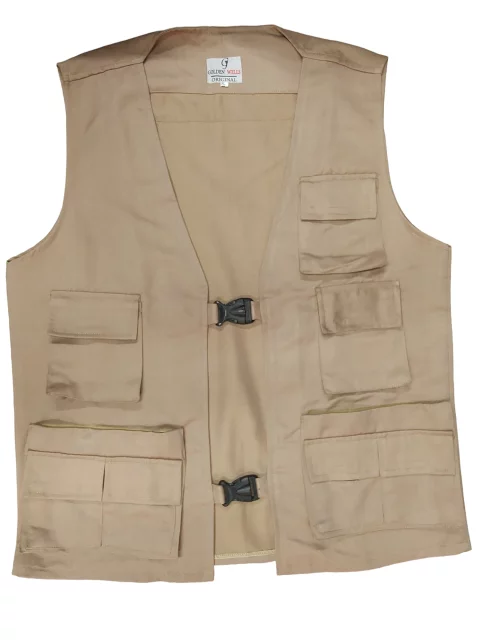 Multi-Pocket Gabardine Vest (Practical Utility Vest) Uniform GW