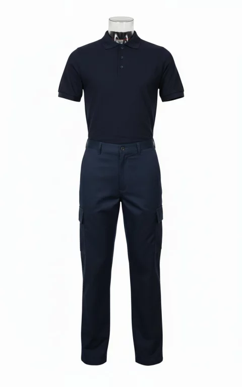Complete set of polo T-Shirt and cargo pants