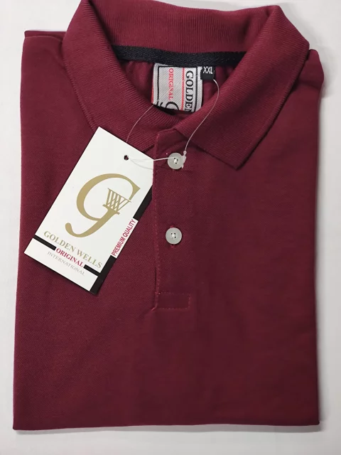 Long-sleeved polo Tshirt Cotton Uniform GW