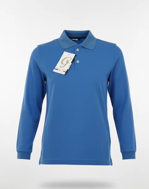 Long-sleeved polo Tshirt Cotton Uniform GW