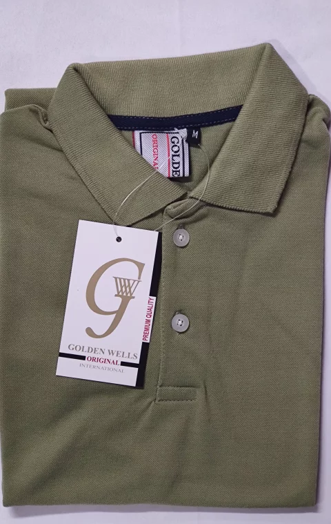 Long-sleeved polo Tshirt Cotton Uniform GW