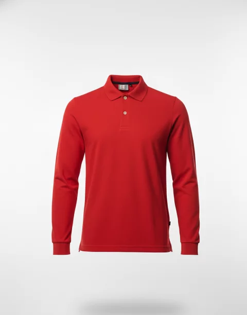 Long-sleeved polo Tshirt Cotton Uniform GW