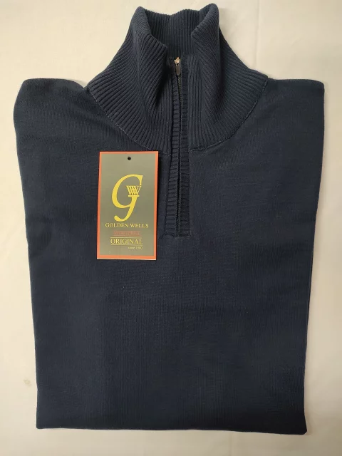 Wool Quarter-Zip High-Neck Pullover 4