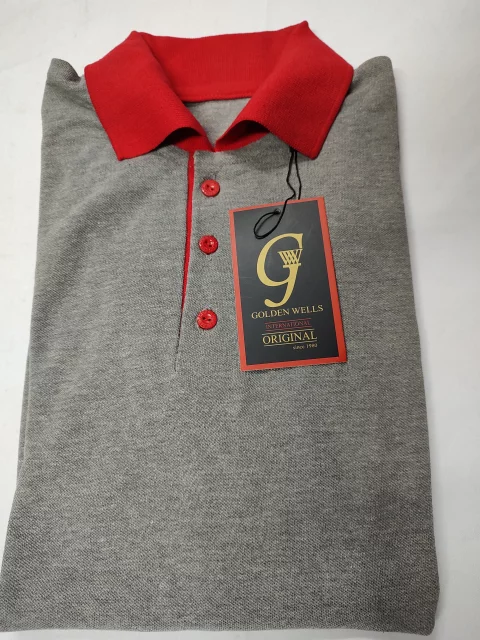 Long-sleeved polo Tshirt Cotton Uniform GW