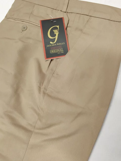 Plain Gabardine Trousers From GW 3