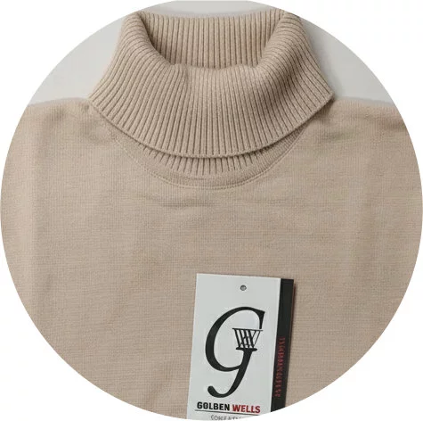 Wool Roll-High-Neck Pullover 4