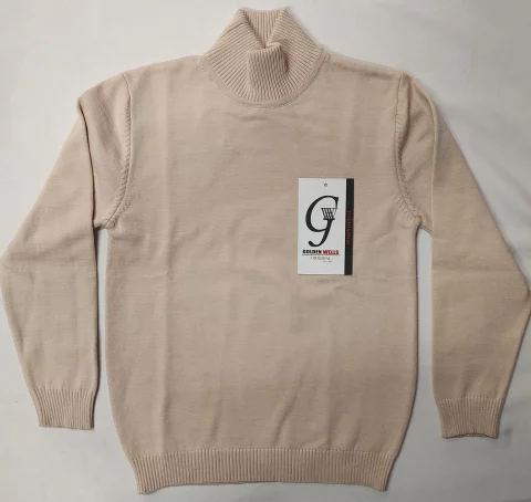 Wool Roll-High-Neck Pullover 3