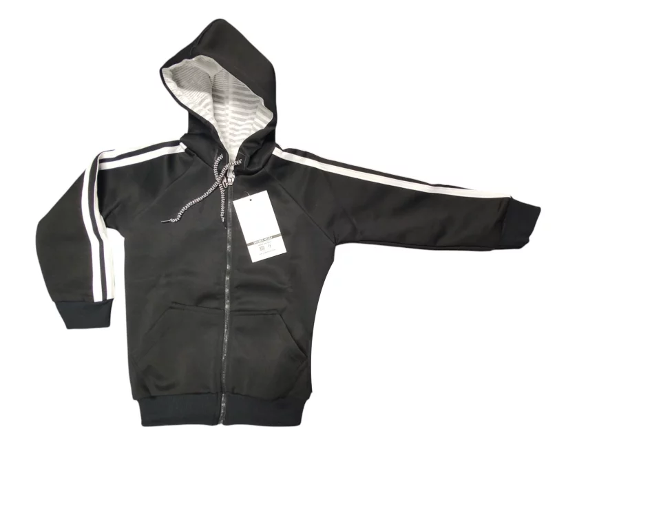 full-zip Neoprene sweatshirt