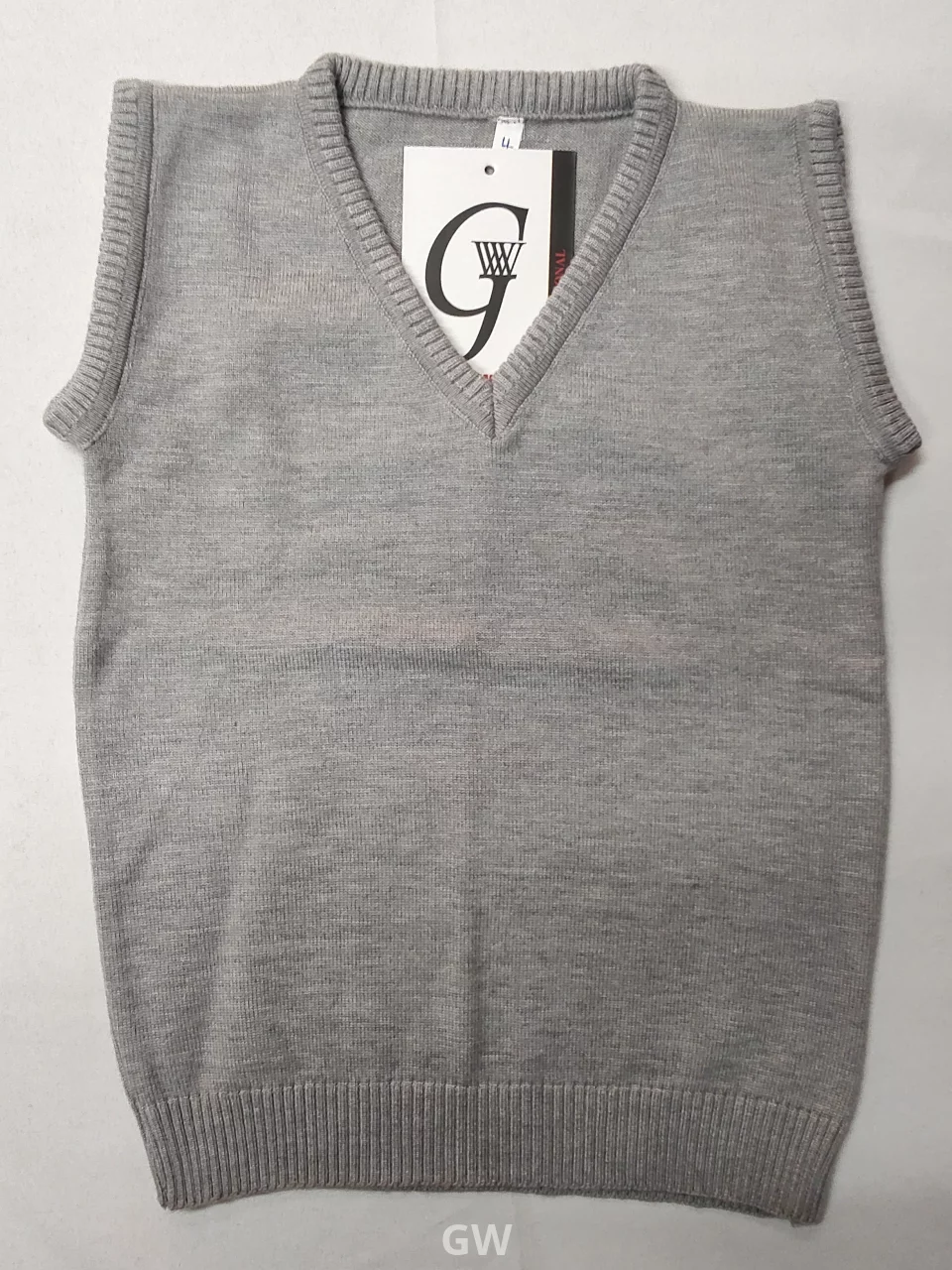 V-Neck Wool Vest (Sleeveless Sweater) Uniform gw