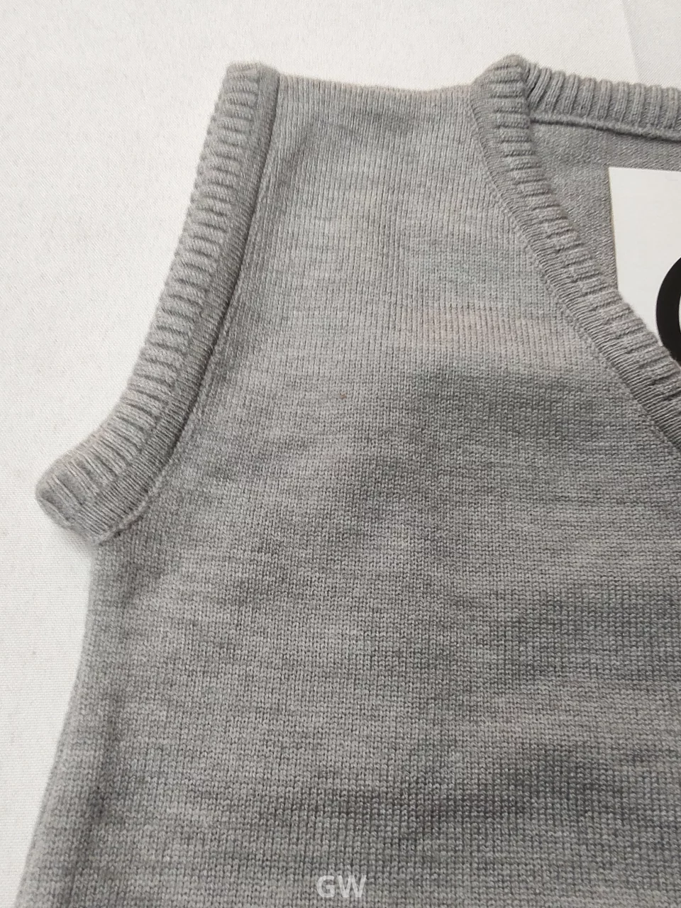 V-Neck Wool Vest (Sleeveless Sweater) Uniform gw