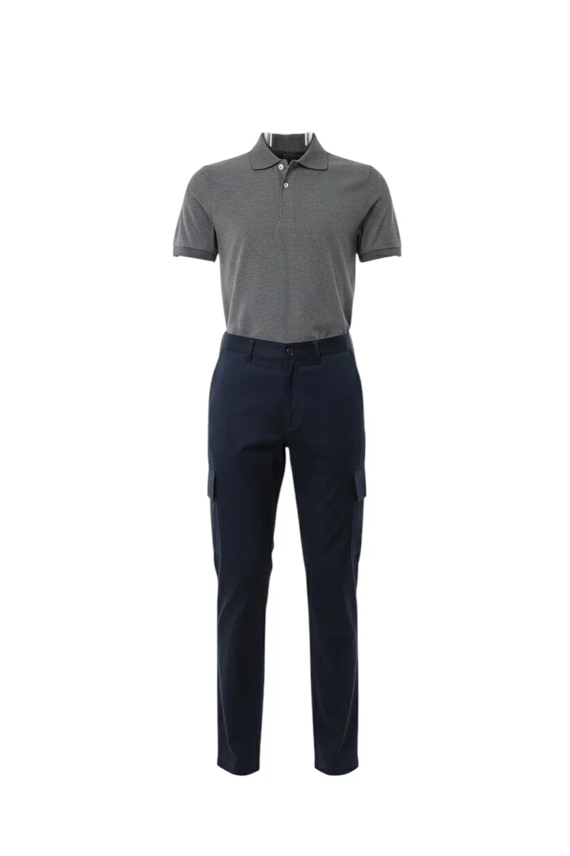 Complete set of polo tshirt and cargo pants