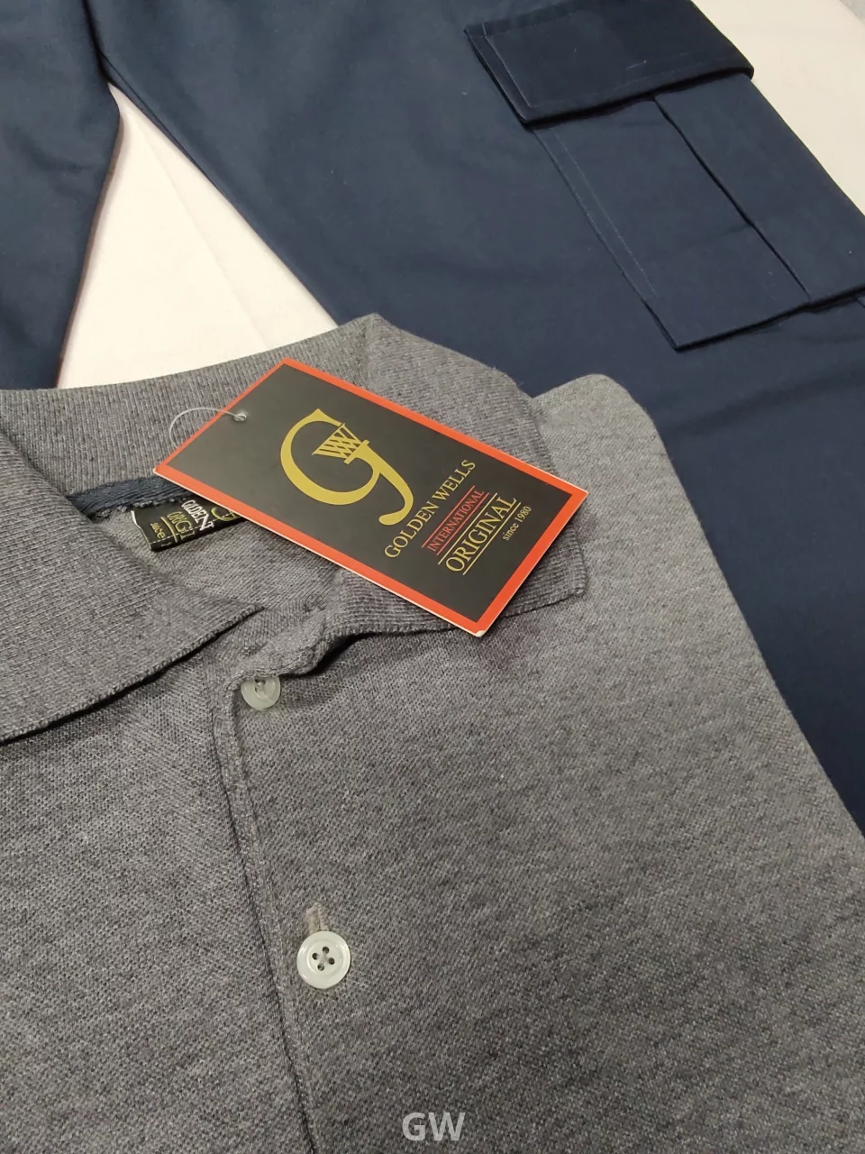 Complete set of polo tshirt and cargo pants