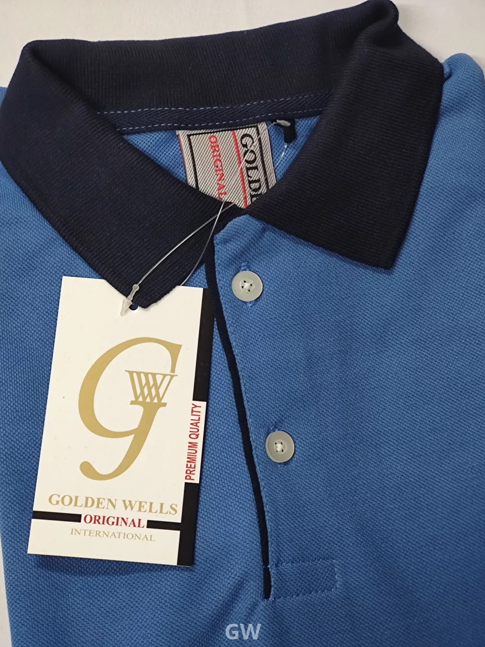 Long-sleeved polo Tshirt Cotton Uniform GW