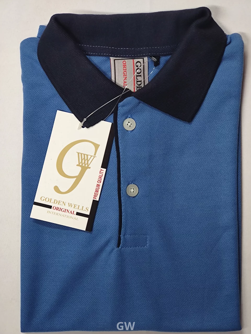 Long-sleeved polo Tshirt Cotton Uniform GW