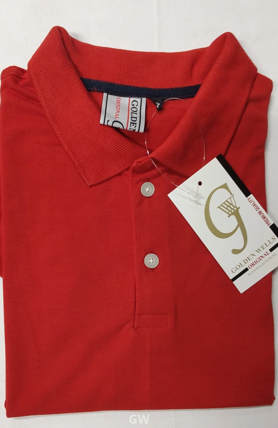 Long-sleeved polo Tshirt Cotton Uniform GW