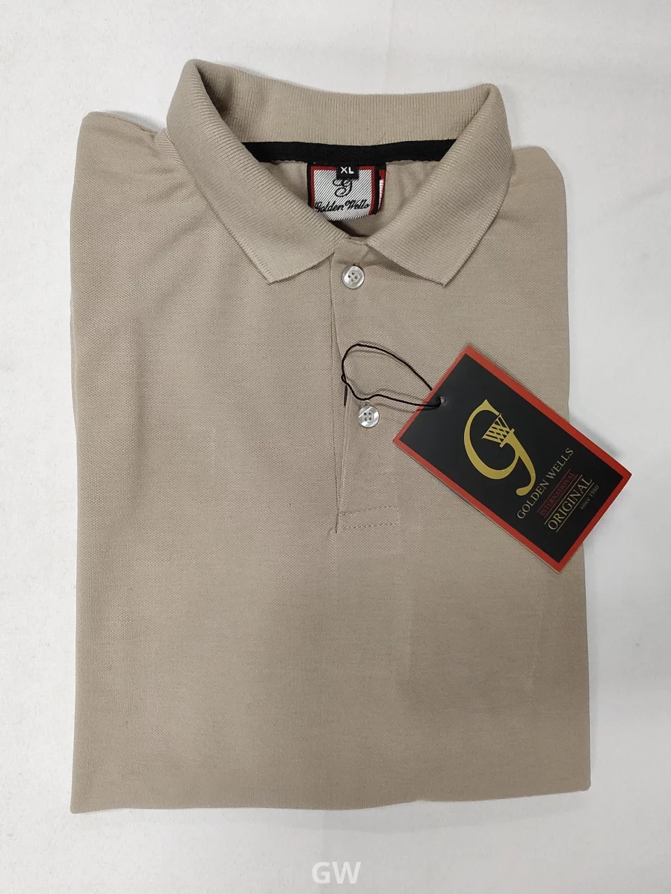 Short-sleeved polo Tshirt Cotton Uniform GW