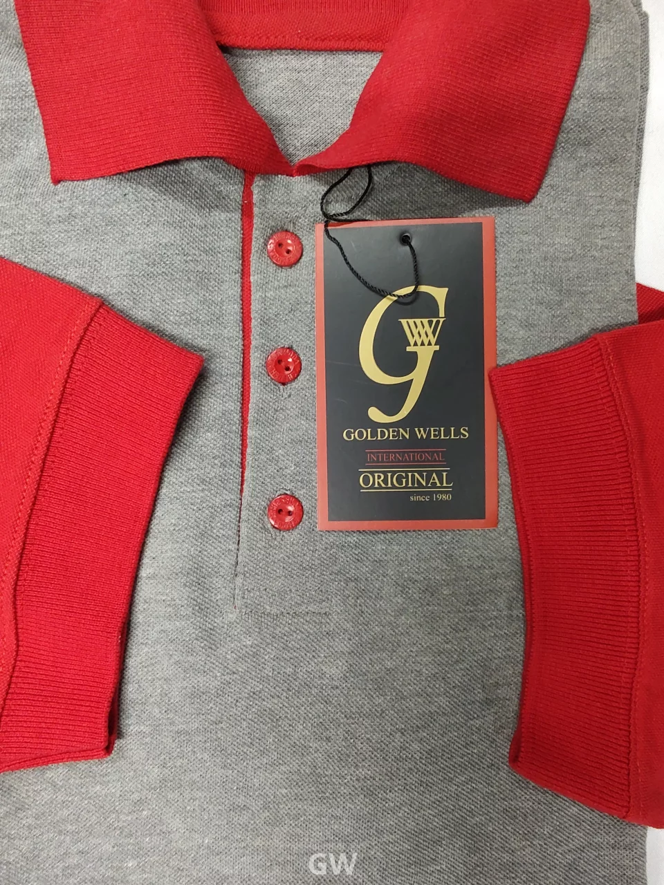 Short-sleeved polo Tshirt Cotton Uniform GW