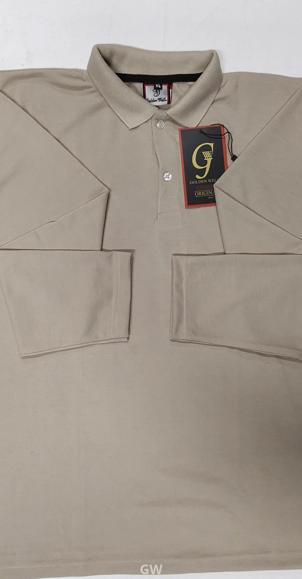 تي شيرت بولو نصف كم قطن يونيفورم جي دبليو