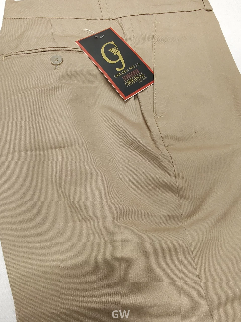 Plain Gabardine Trousers From GW