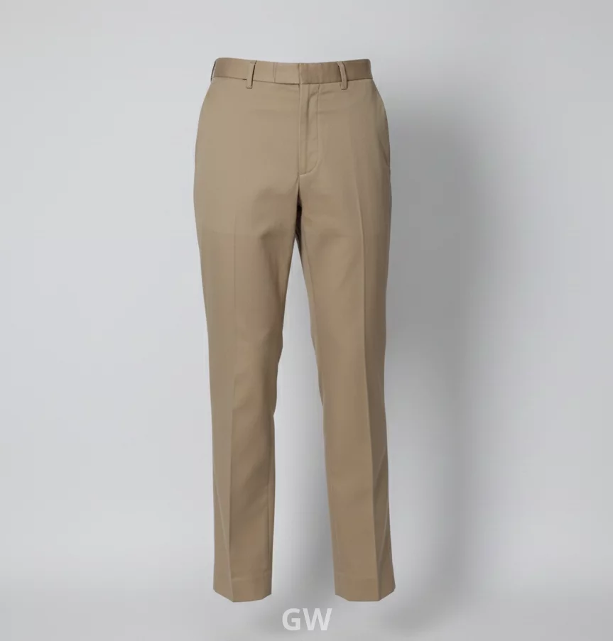 Plain Gabardine Trousers From GW