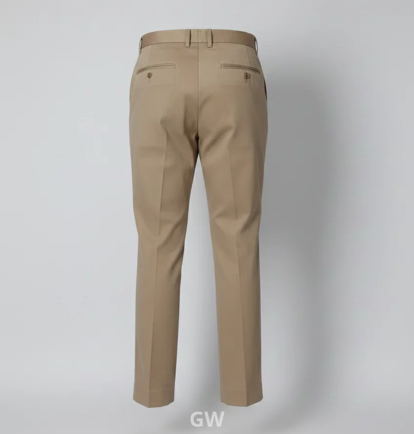 Plain Gabardine Trousers From GW
