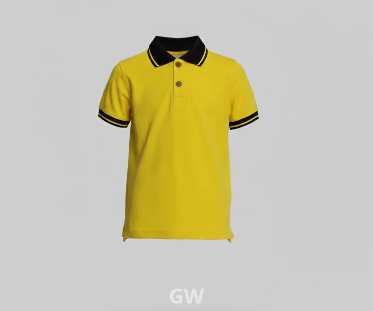 Pique Polo T-shirt for Various Age Groups