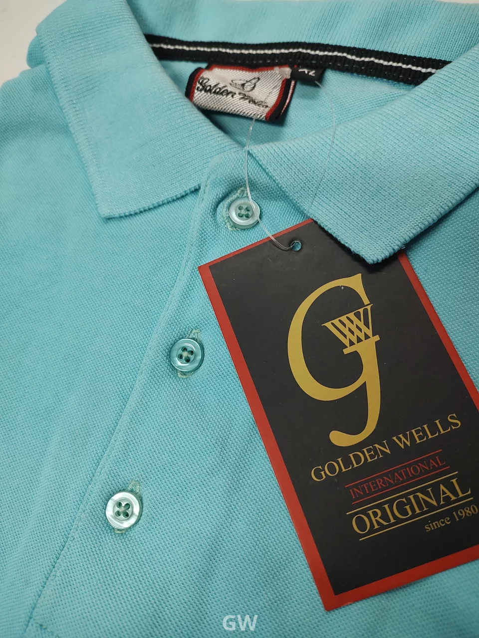 long-sleeved polo Tshirt Cotton For Men Uniform GW