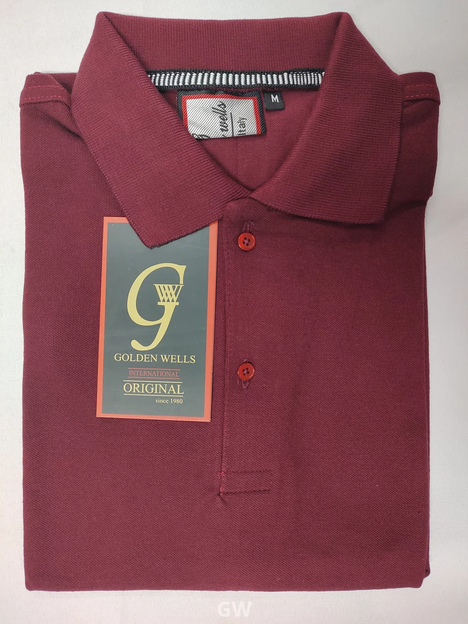 Long-sleeved polo Tshirt Cotton Uniform GW