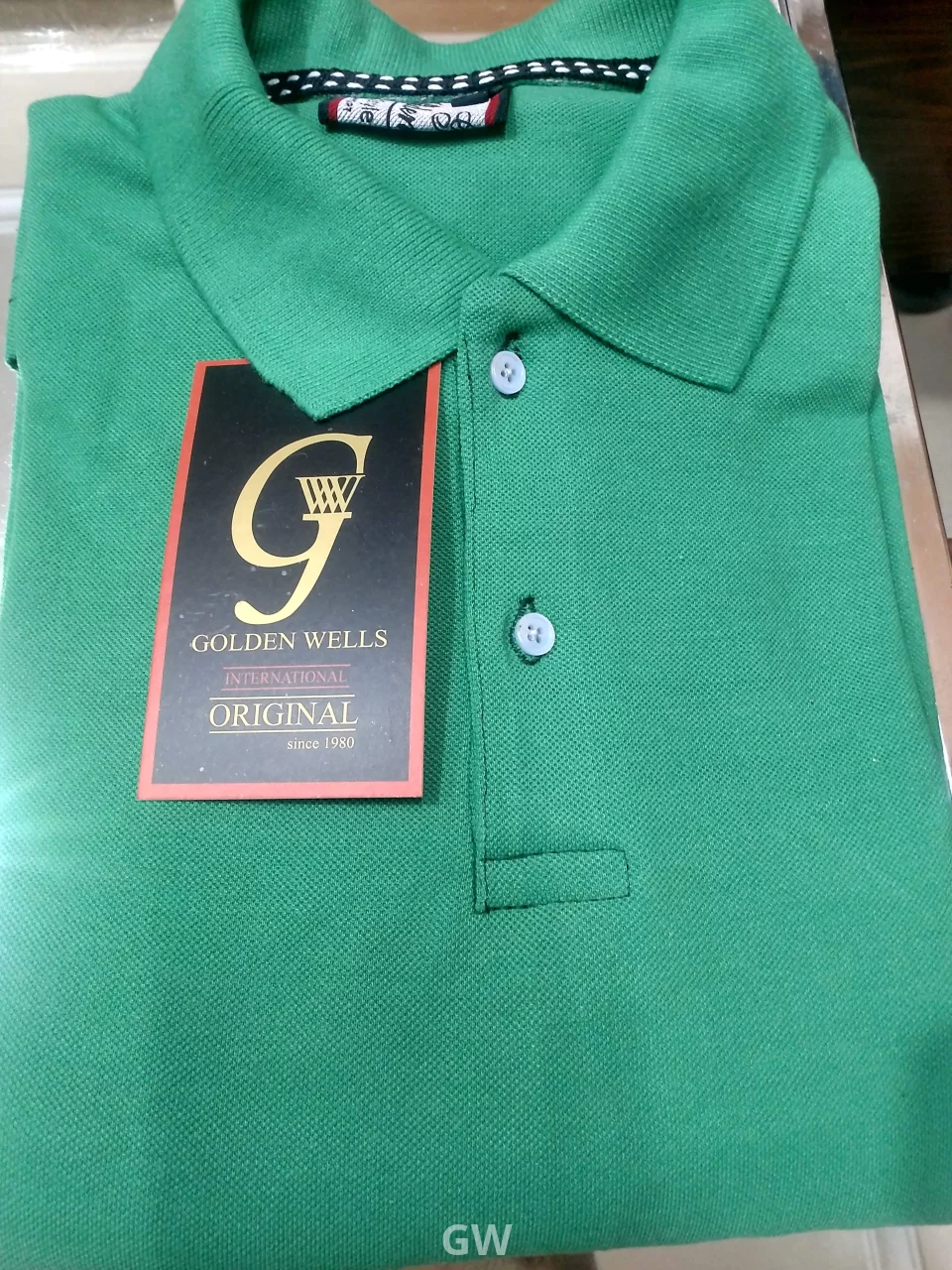 Green polo shirt Uniform GW