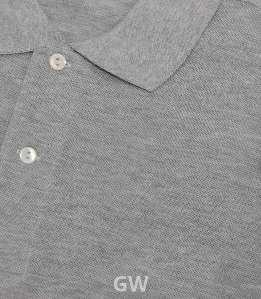Grey polo shirt with sleeves Uniform GW