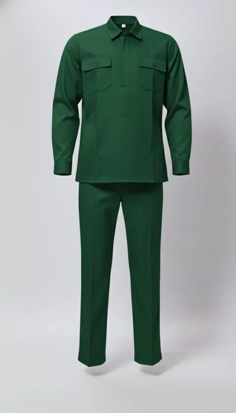Cotton Gabardine Work Suit 8