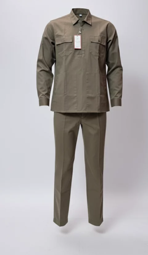Cotton Gabardine Work Suit