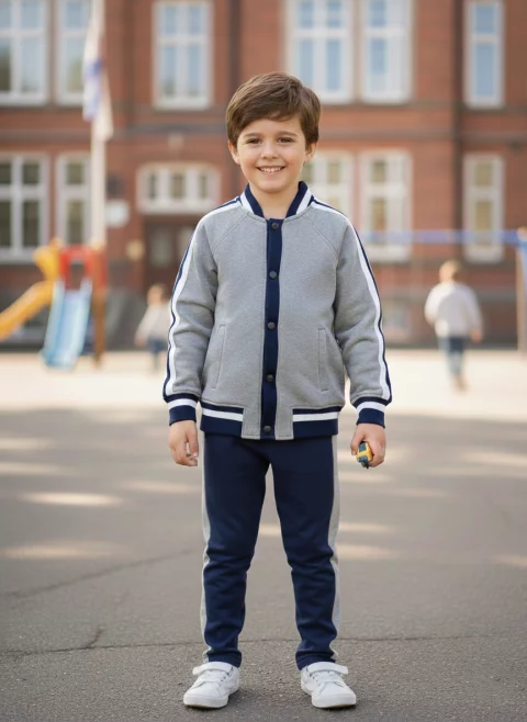 Children's sweatshirts and pants set for the winter season