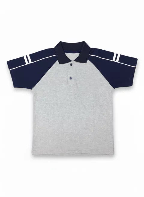 Summer polo shirt set with pants 4