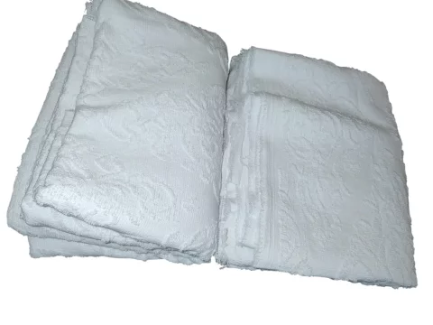 Cotton Ihram Set, 2 Pieces, 1165 Grams - White 11