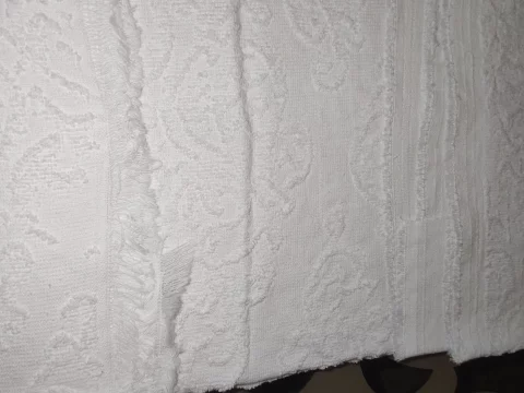 Cotton Ihram Set, 2 Pieces, 1165 Grams - White 4