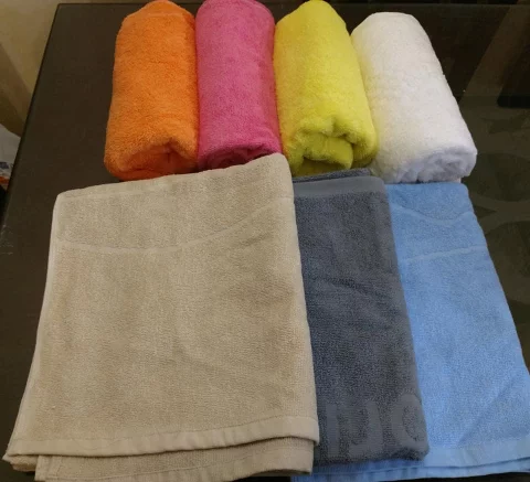 100% cotton multi-color towels for wholesale 4