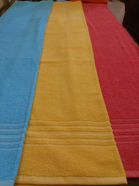 100% cotton multi-color towels for wholesale
