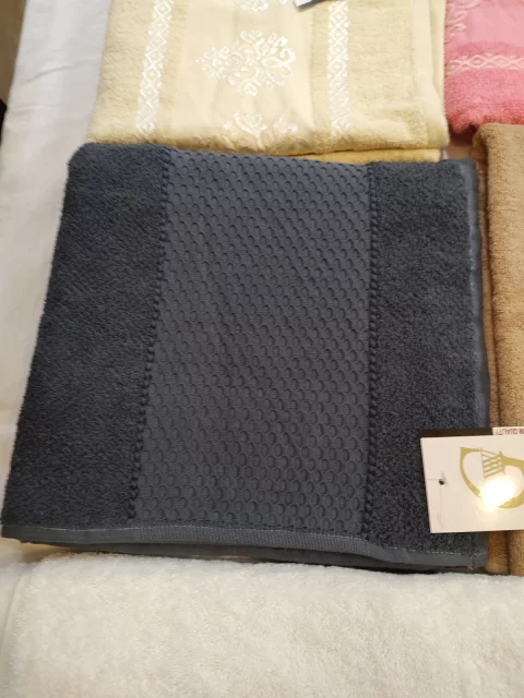 100% cotton multi-color towels for wholesale 10