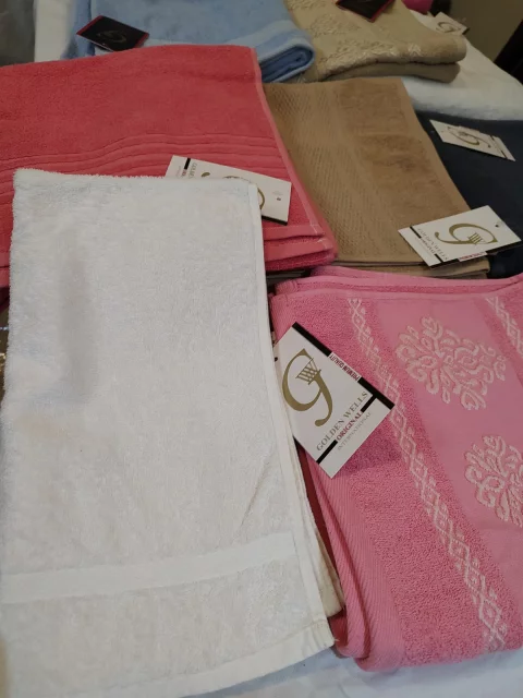 100% cotton multi-color towels for wholesale 17