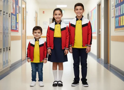 High-density sweatshirt for children Uniform GW