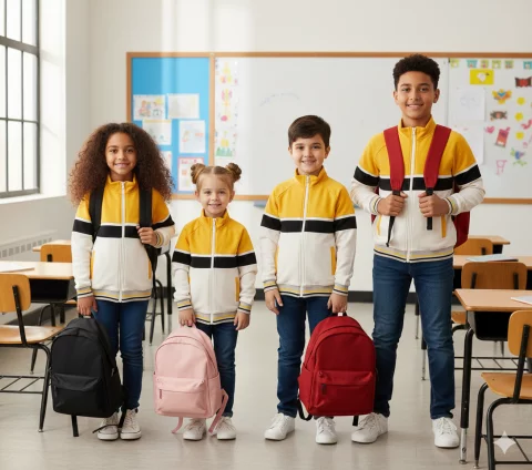 High-density sweatshirt for children Uniform GW