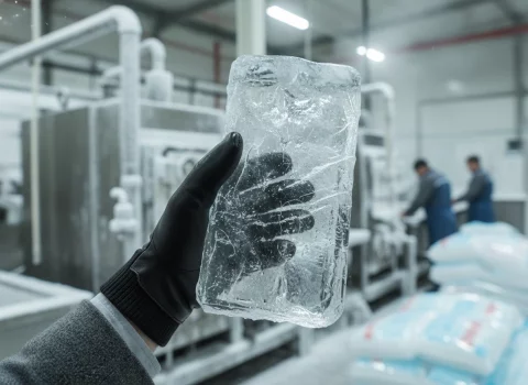 قفاز ضد المبردات مبطن بالفرو جلد طبيعي 7