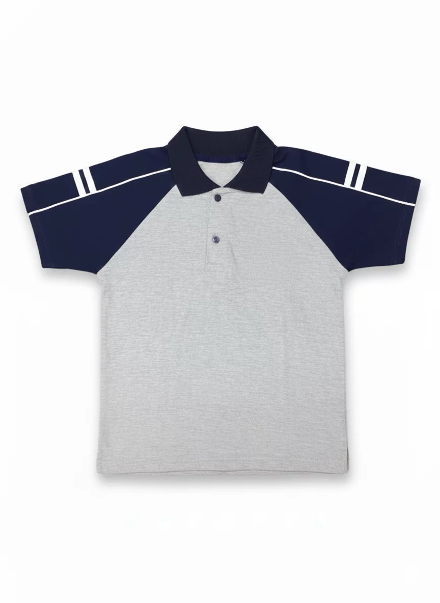 Summer polo shirt set with pants