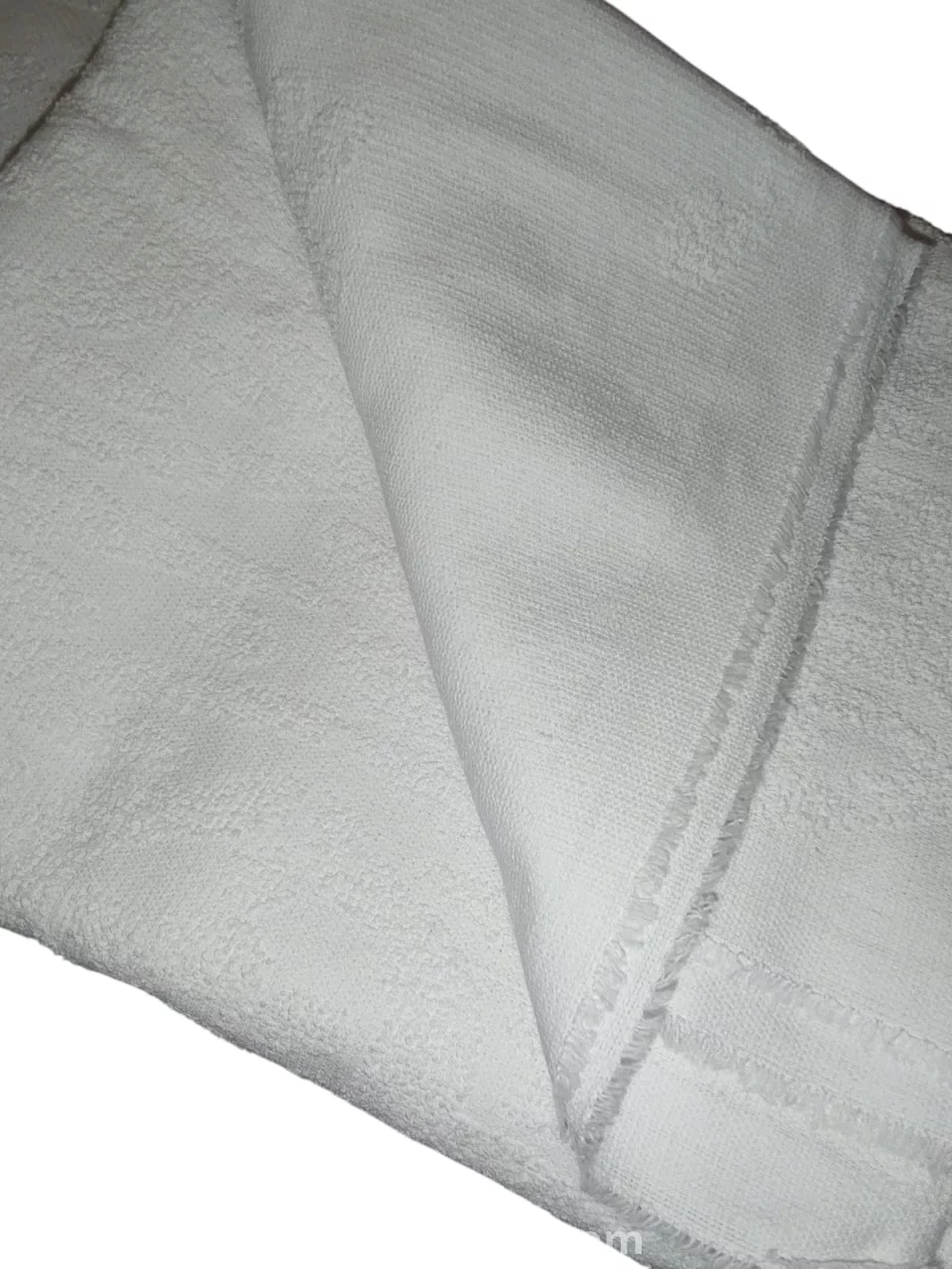 Cotton Ihram Set, 2 Pieces, 1165 Grams - White